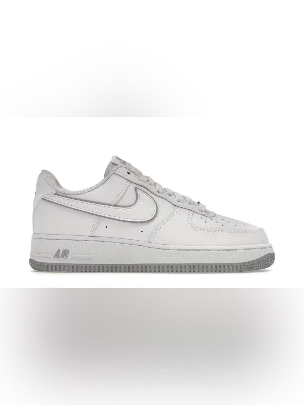Size 12 - Nike Air Force 1 07 White Wolf Gray